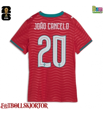 Portugal Joao Cancelo #20 Hemmatröja Dam VM 2026 Kortärmad